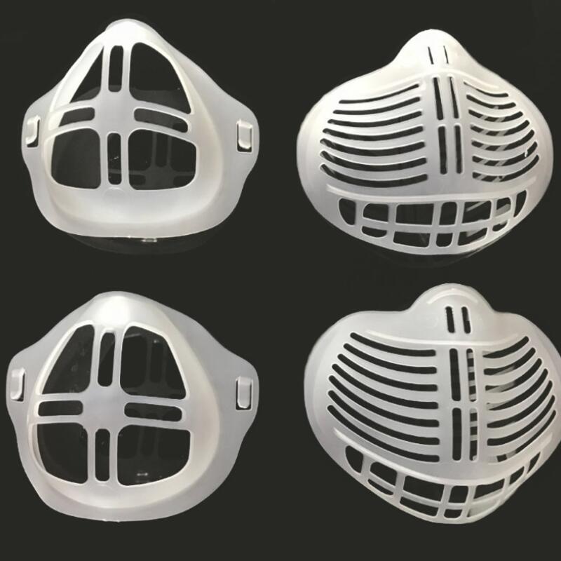 3D silicone face mask bracket for more room to speak 3D Face Mask Silicone Bracket