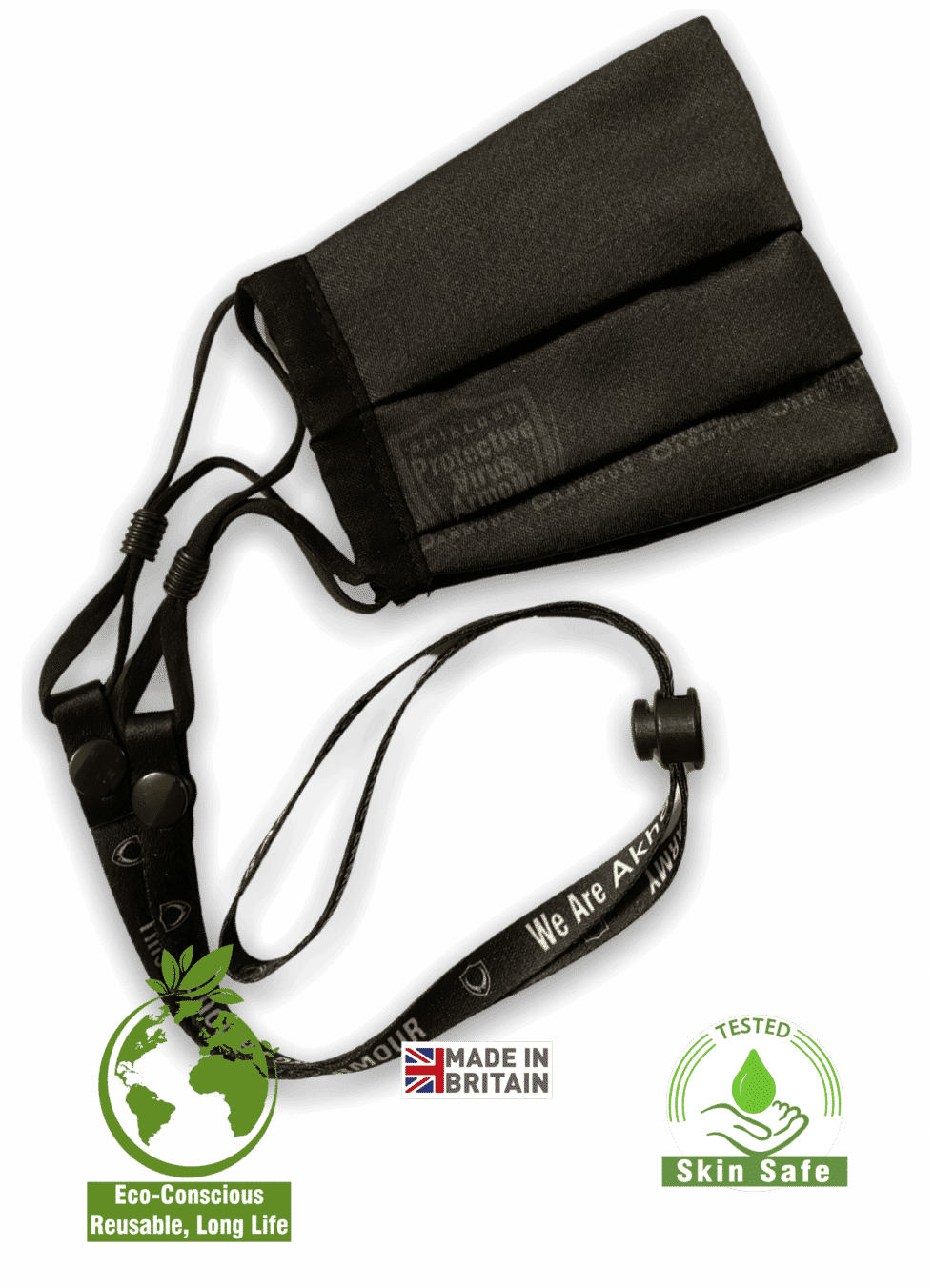 Akhand Armour Environmentally Sustainable Eco Conscious Face Masks Made In Britain