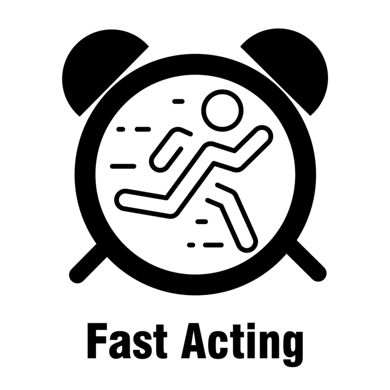 fast acting virus destruction