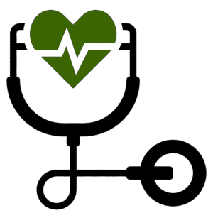 stethoscope - trusted by healthcare professionals - green