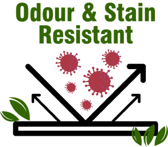 Odour & Stain Resistant